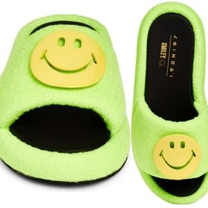 Joshuas neon smiley x joshuas smile slide sandal 37/7